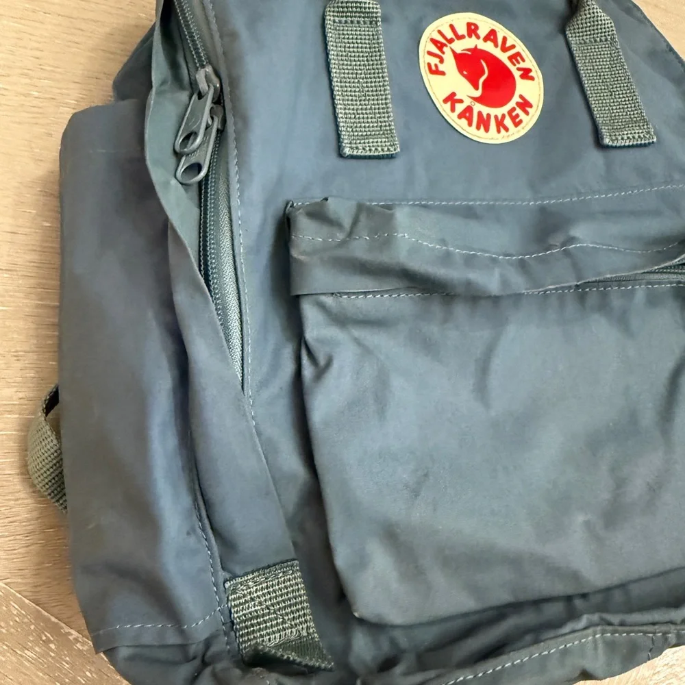 Fjallraven Kanken Slate Blue Backpack - Picture 4 of 11